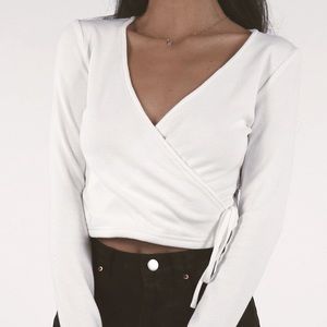 Crybaby cropped crossbody top